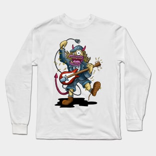 Angus Guitar Monster Long Sleeve T-Shirt